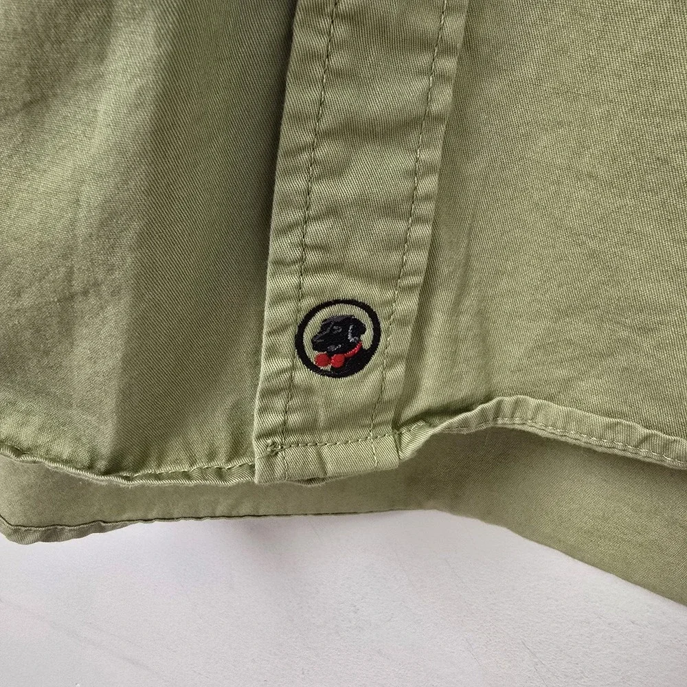 Southern Proper Shirt Mens Shooting Sport Safari Size S Button Front Olive Green